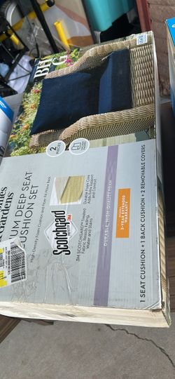 Better Homes & Gardens Deep Seat Cushion Set