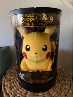 Pokémon Pikachu Puppetronic by RealFX 16” Interactive Plush 120+ sounds actions