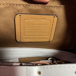 White Coach Bag