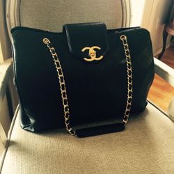 Authentic Chanel weekender bag