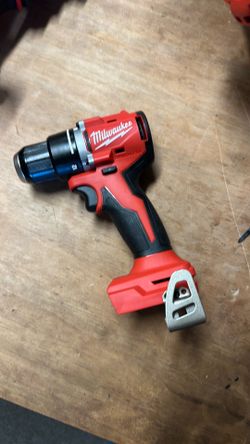 Milwaukee M18 18V Lithium-Ion Brushless Cordless 1/2 in. Compact Hammer Drill/Driver (Tool-Only)
