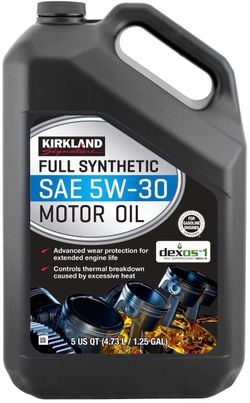 Kirkland 5w30 full synthetic oil