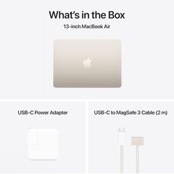 Apple - MacBook Air 13-inch Laptop - Apple M4 chip Built for Apple Intelligence - 16GB Memory - 512GB SSD - Starlight