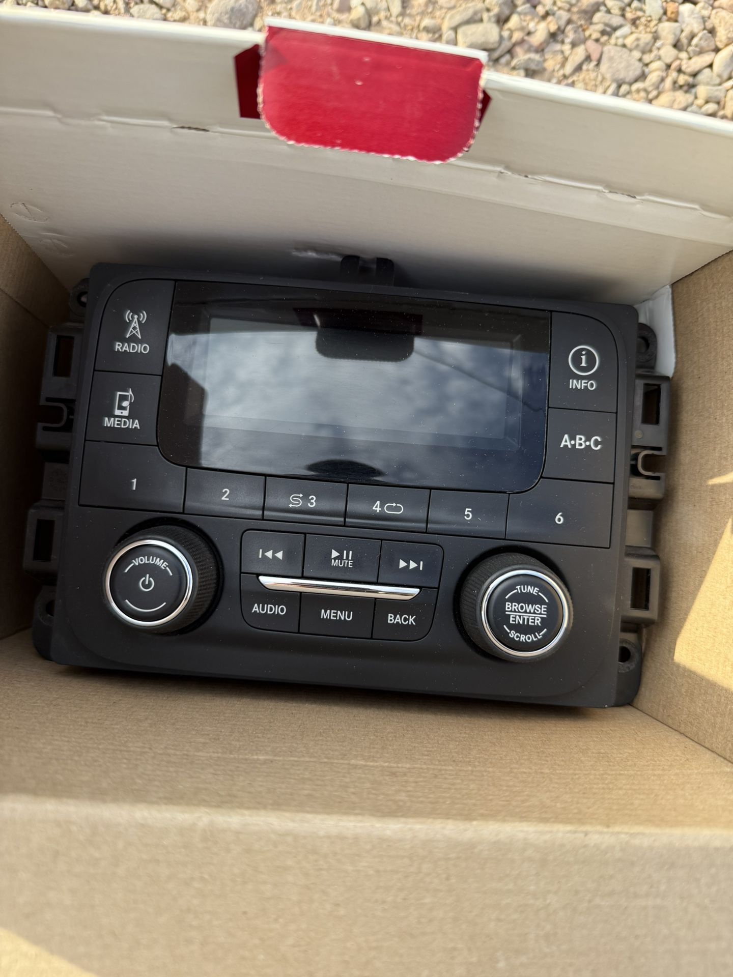 Dodge Ram Radio 2013