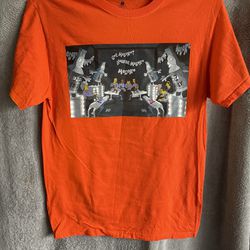 Orange Simpsons Shirt