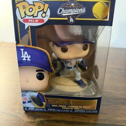 Yoshinobu Yamamoto Funko Pop! Los Angeles Dodgers 2025 World Series Champions