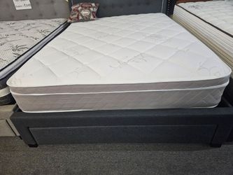 Brand new 12" thick innerspring soft king or CA king pillowtop mattress