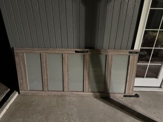 Barn Door With Hinges
