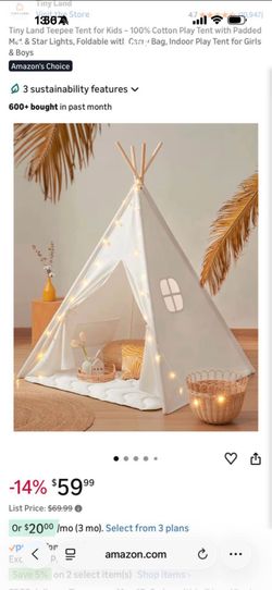 Kids tee pee