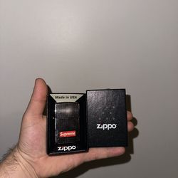 Rare Supreme Striped Zippo