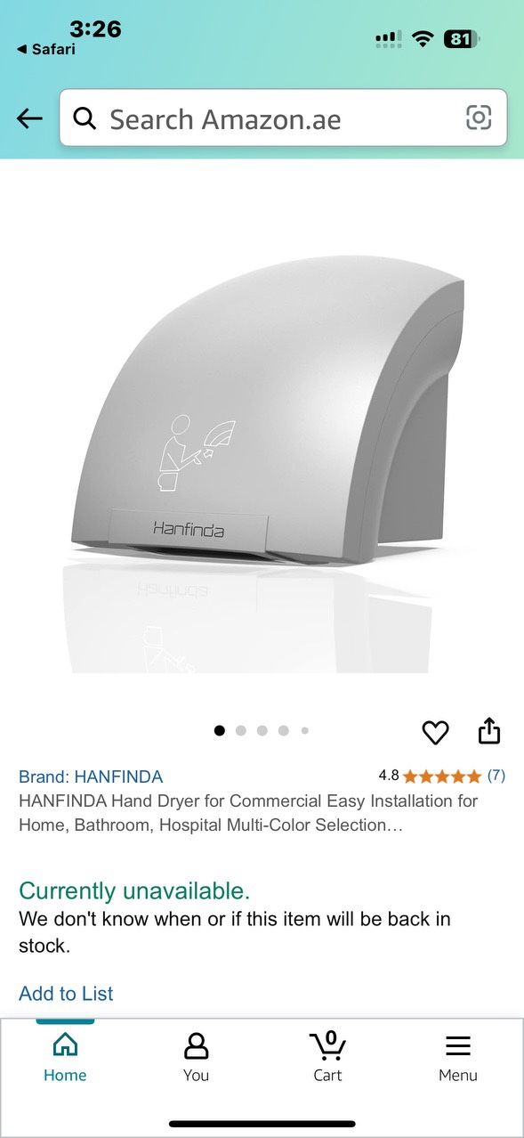 Electric Hand Drier