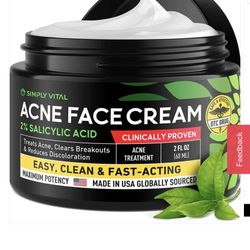 Never Opened Acne Cream
