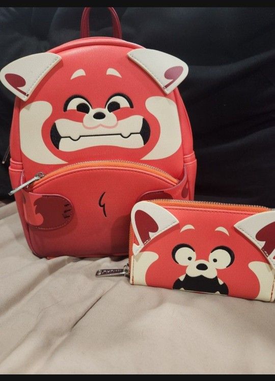 Turning Red Loungefly/  Wallet 