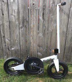 Micro Pedalflow folding mobility scooter bike elliptical hybrid fitness workout vehicle pedal flow bicycle