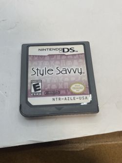 Style Savvy Nintendo DS Cartridge Only TESTED authentic