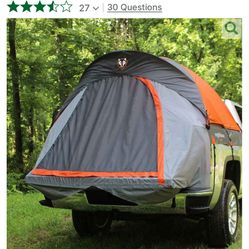 Full-Size Truck, Bed Tent, And Air Mattress