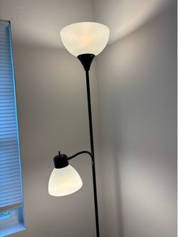 Lamp with color changing bulbs