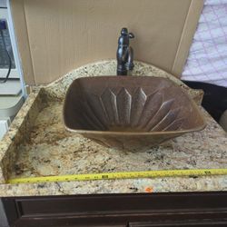 Custom-Made 30-in Bathroom Vanity 