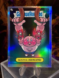 Garbage Pail Kids Busted Armand R-290a Refractor Card