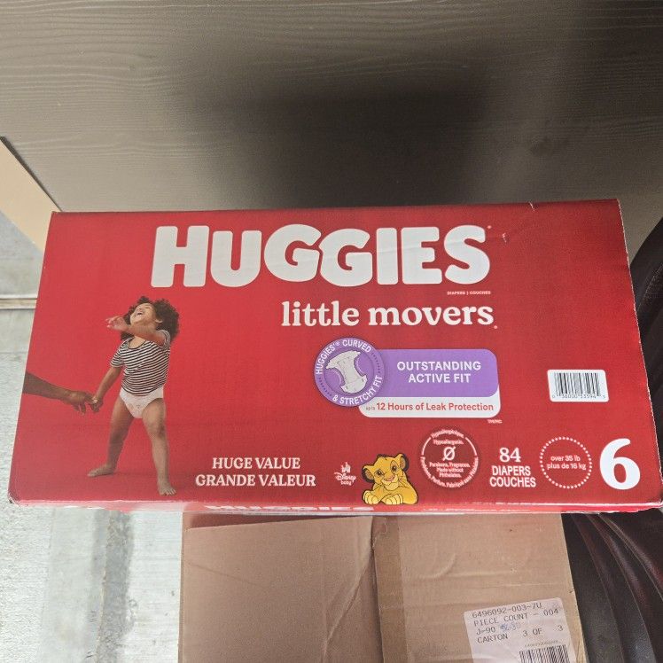 Huggies Sz 6 84ct