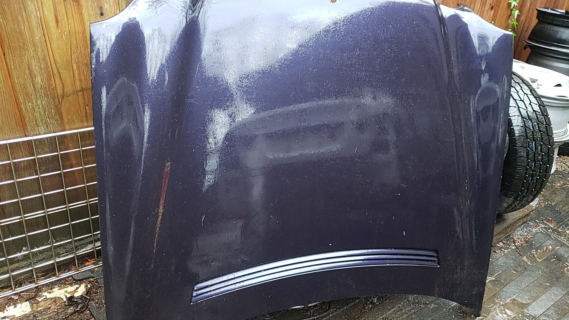 Mercedes hood
