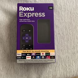 Roku Express HD 3960R Streaming Media Player w/ Remote New pack 
