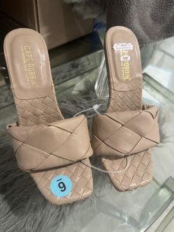 Nude Cape Robin Heel Sandals Size 6