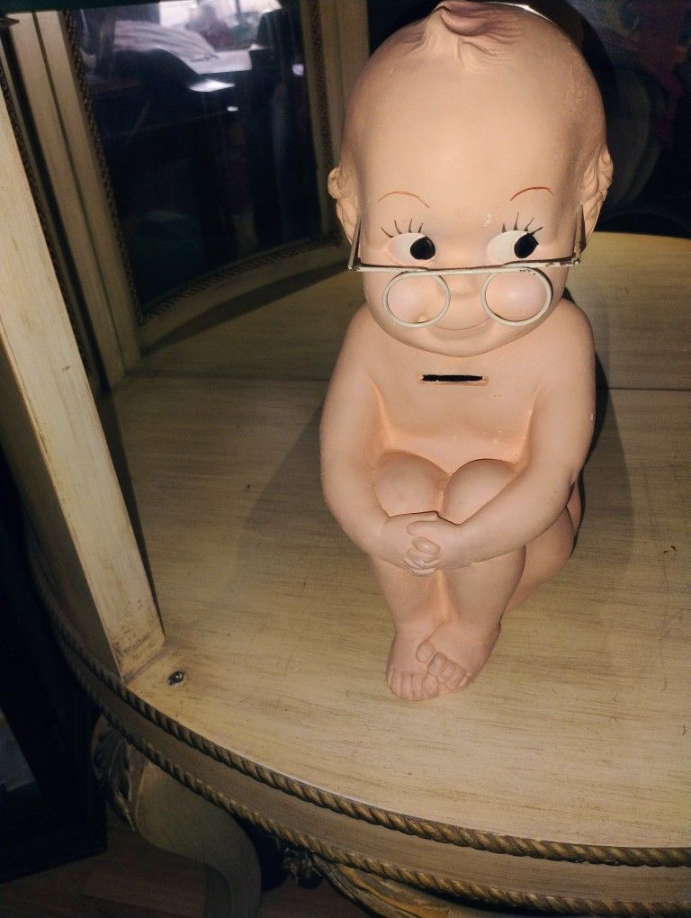 Vintage Kewpie Bank A.M. Brooks Chicago