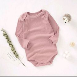 Baby Bodysuits, Long Sleeve for Boys & Girls Organic Cotton