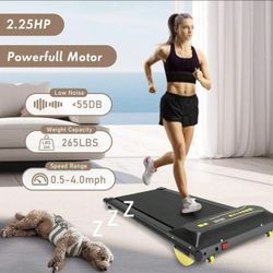 NEW—Under Desk Treadmill for Home Walking Pad Machine with LED 