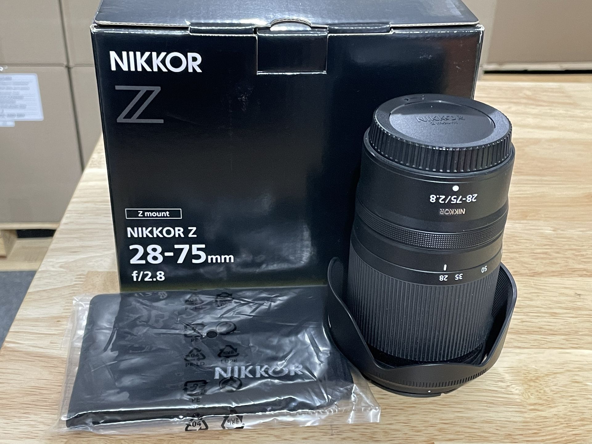 Nikon Z 28-75mm f/2.8 lens