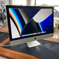 Apple iMac 27” 5K Retina 2019 3Ghz i9 RADEON Pro 570X 4GB Graphics 16GB 1TB SSD