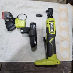 RYOBI
ONE+ 18V Cordless Multi-Size Ratchet Kit with 1.5 Ah Battery and Charger