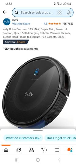 Eufy 11S Robovac