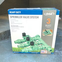 Heavy Duty Sprinkler Valve System. See Photos For More Information 