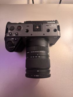 Sony FX30 With Sigma 18-50mm