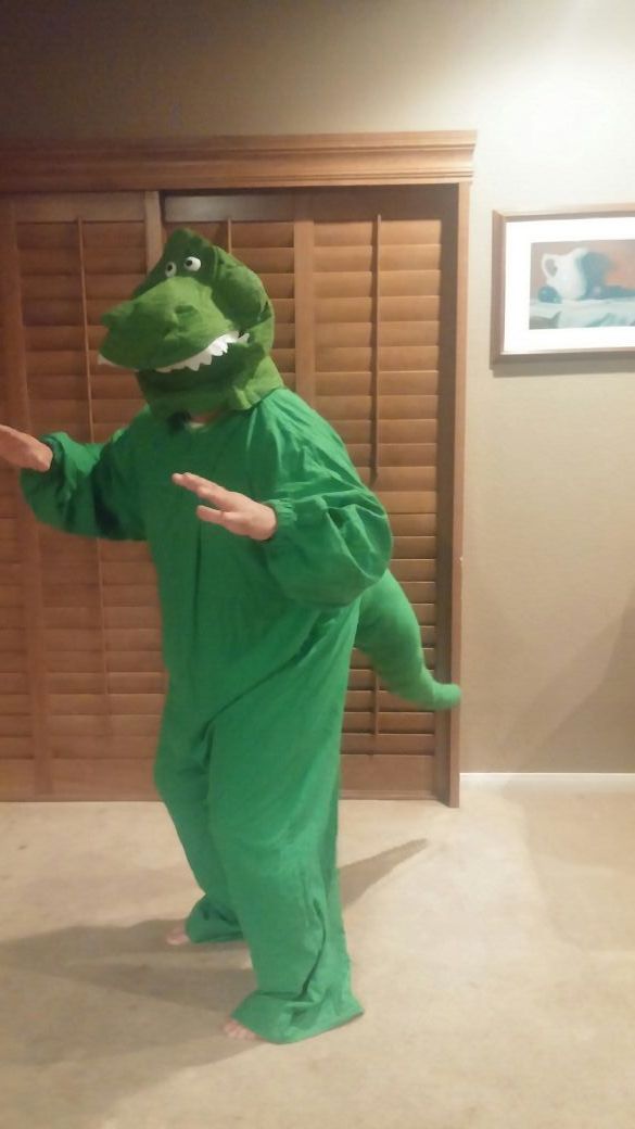 Adult Rex Toy Story costume xlarge