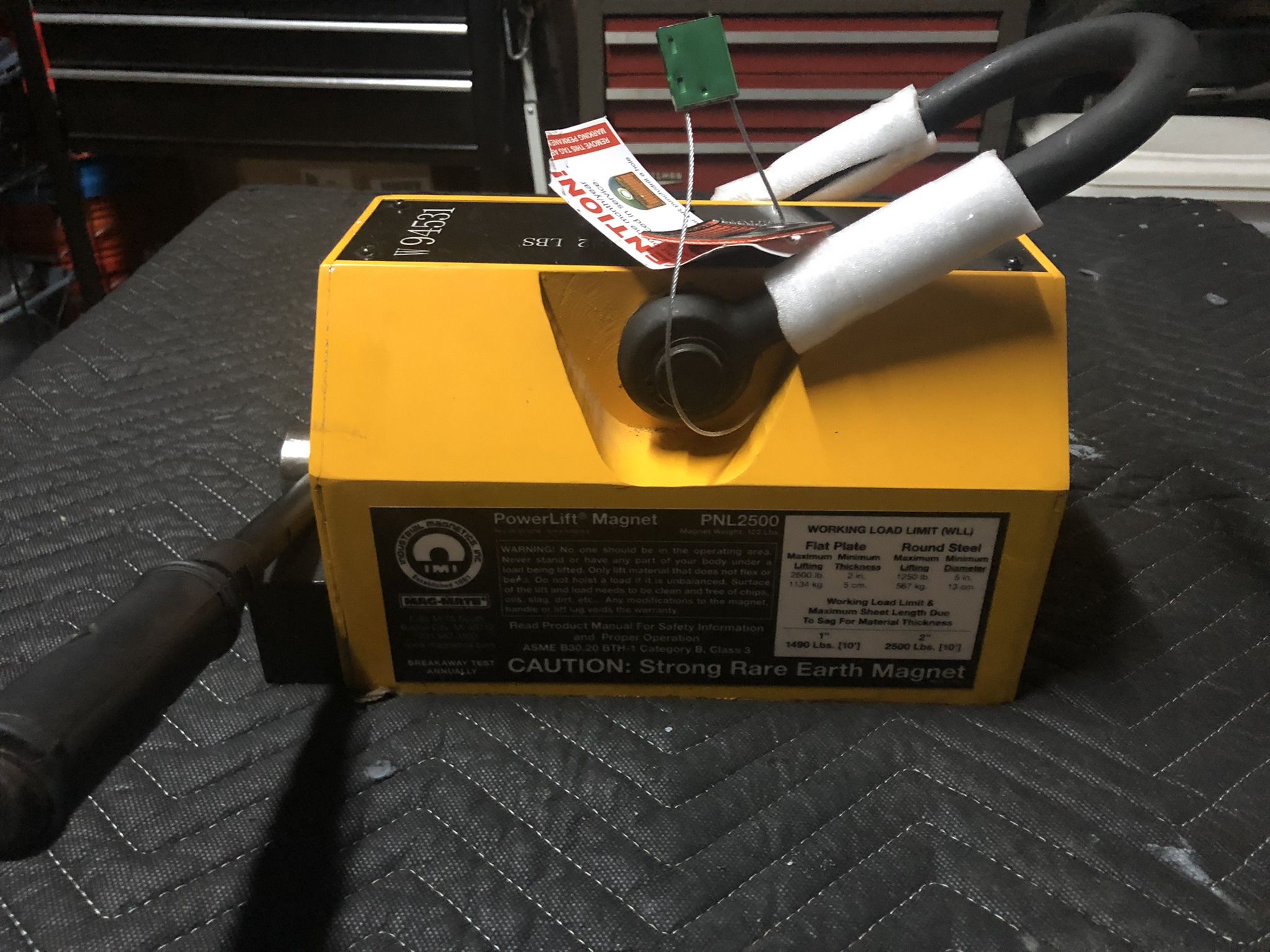 Powerlift Magnet PNL2500