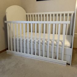 IKEA GONATT Convertible Crib/Toddler Bed