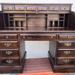 Antique Kling Colonial Roll-top Desk