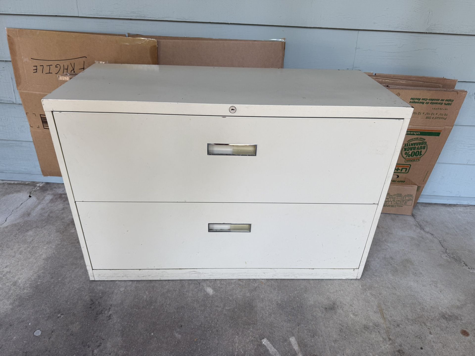 Two Drawer File Cabinet 