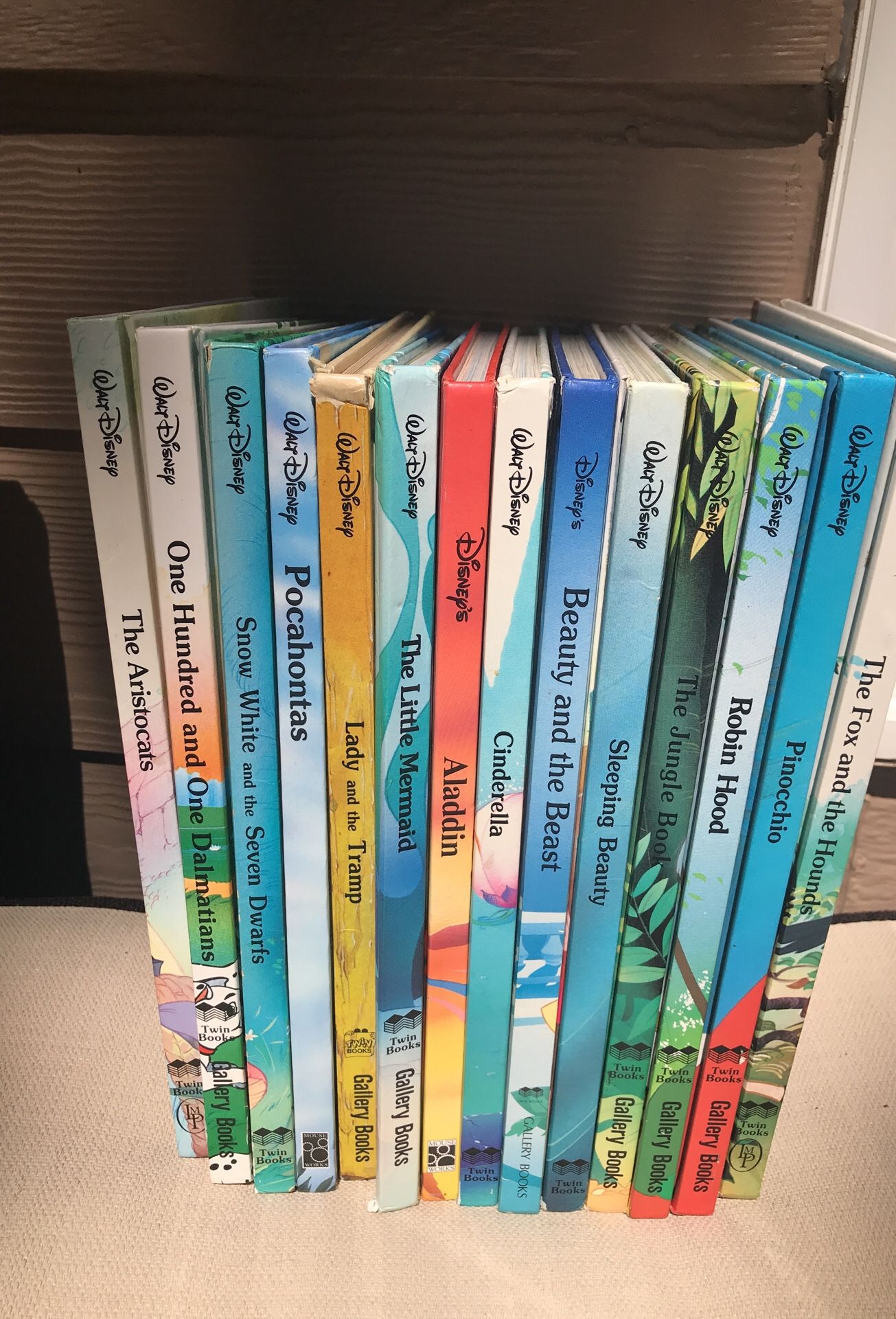 Collection of Classic Walt Disney Gallery, Mouse Works, and Twin Books.