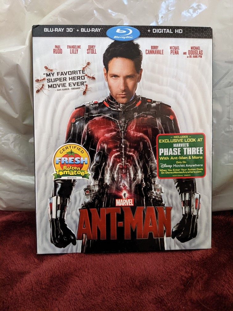 Ant-Man Blu-ray 3D + Blu-ray