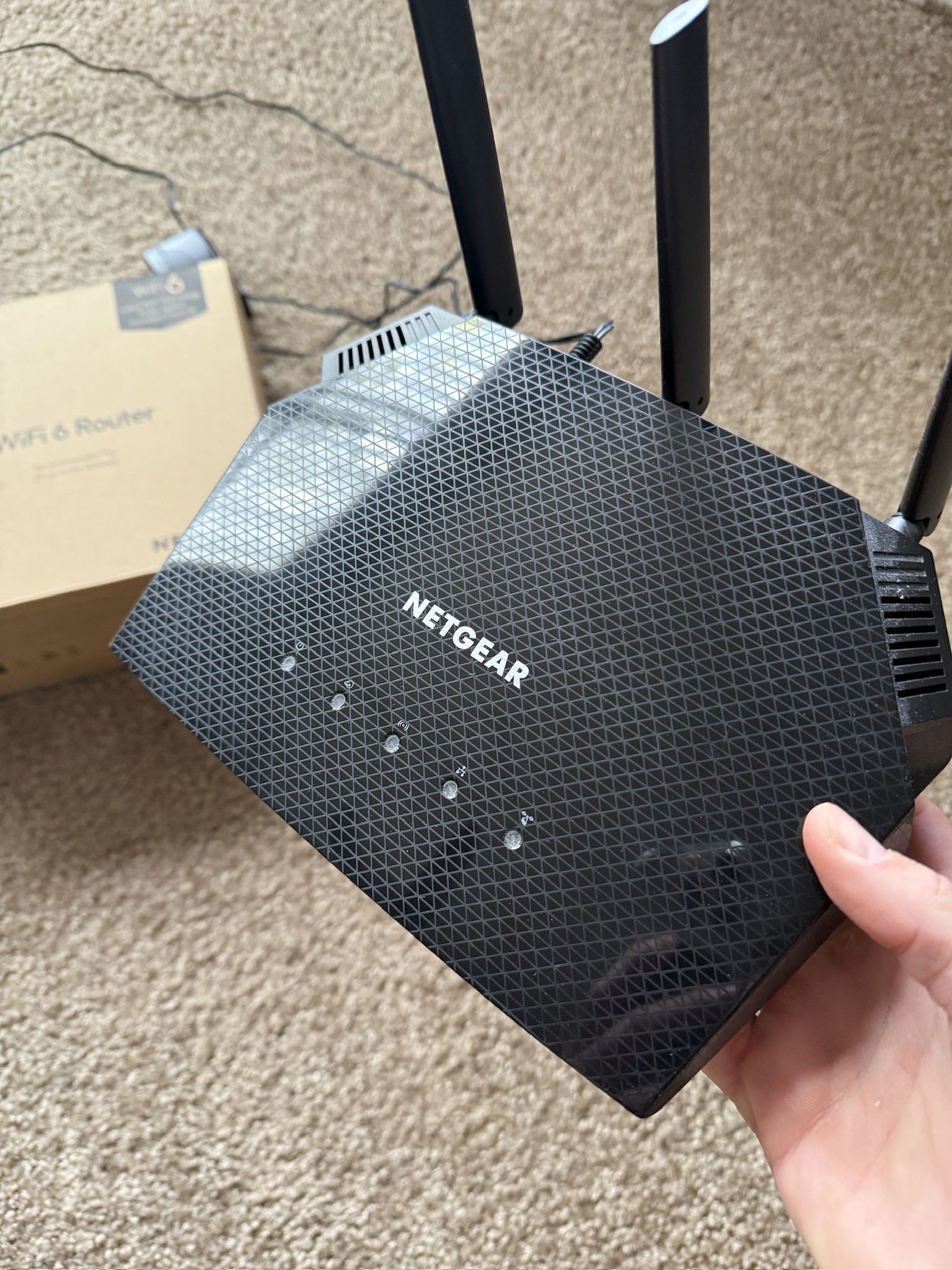 NETGEAR Wireless Router AX1800 Wi-Fi 6