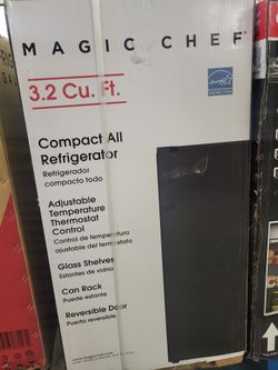 Mini Refrigerator
Magic Chef 3.2 Cu. Ft. Compact All Refrigerator