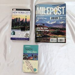 U.S. States Travel Books Guides New York Seattle Alaska