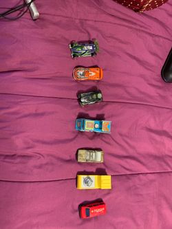 Various toy cars hot wheels, McDonald’s, Kenner
