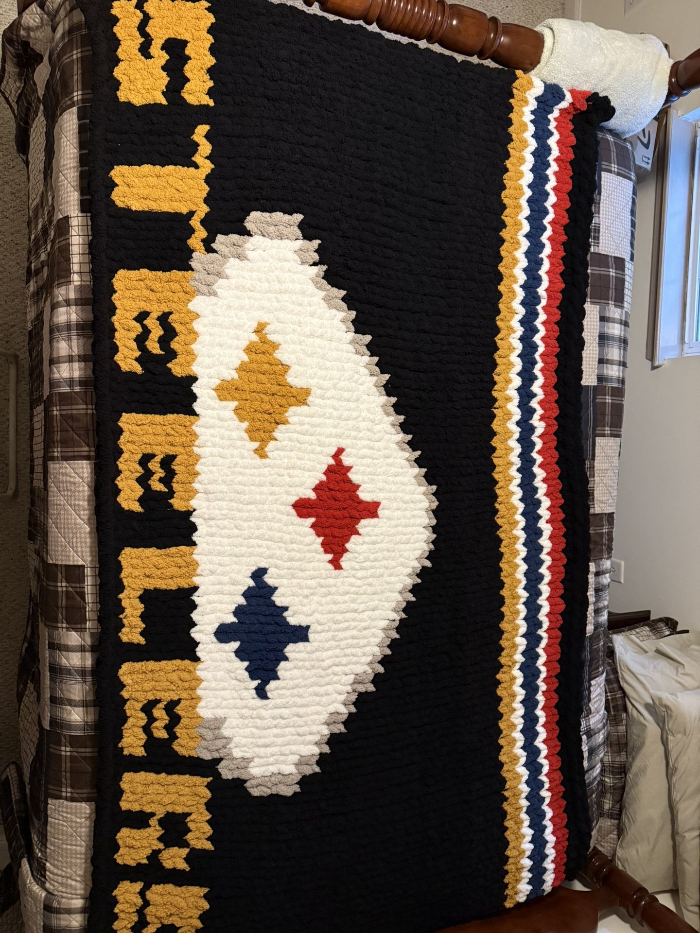 Steelers Chunky Blanket