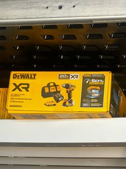 DeWalt XR 20V Brushless Drill/Driver Kit
