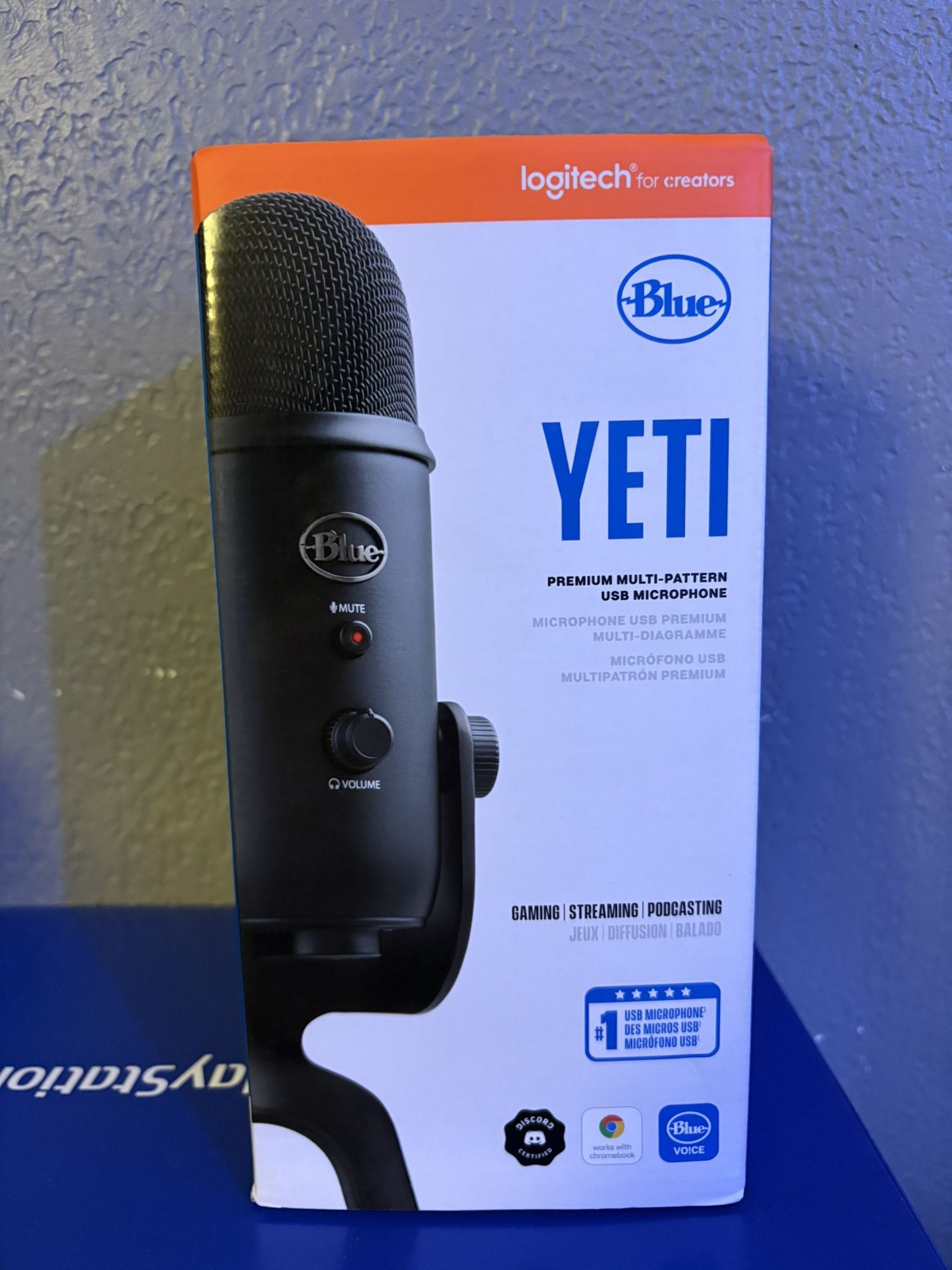 Logitech Blue Yeti Mic New